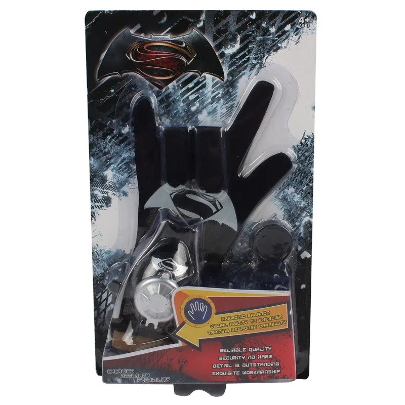 24cm Batman Launcher With Bullet Children Cosplay Toy Anime Hot Movie Gloves Juguetes Kids Christmas Brinquedos Gift | Игрушки и хобби