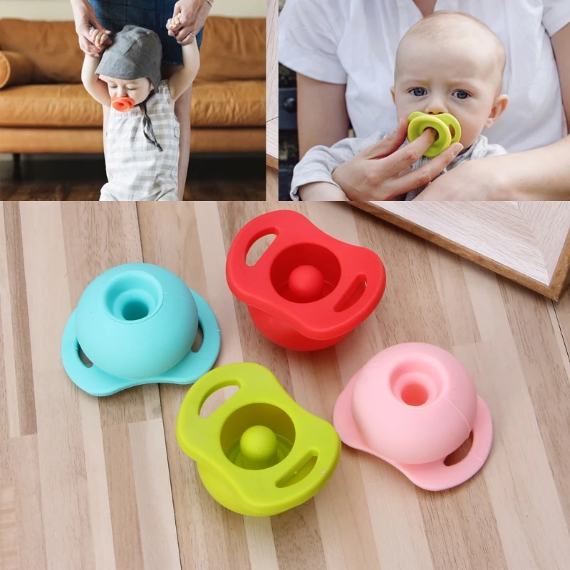 

2018 Funny Silicone Nipple Feeder Soother Flexible Pacifier For Newborn Infant