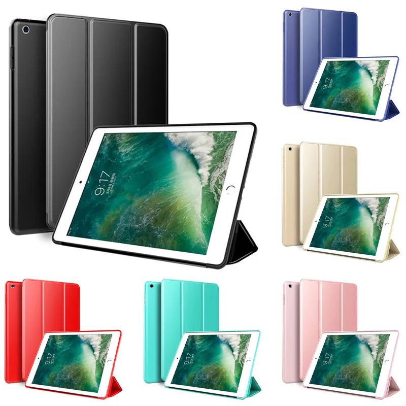 Для нового iPad 9 7 дюймов 2017 2018 чехол модель A1822 A1823 A1893 A1954 мягкий силиконовый ПК