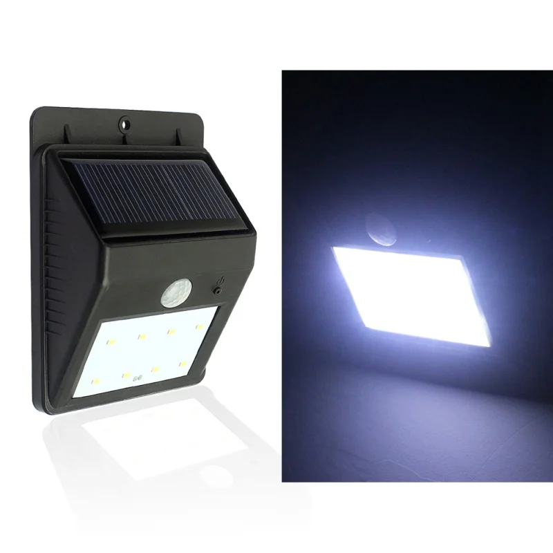 20LED солнечный свет сада СИД тела зондирования стены высокий управления