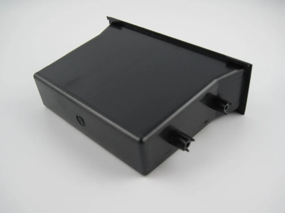 Автомобильный Карманный ящик для хранения компакт-дисков одинарный Din