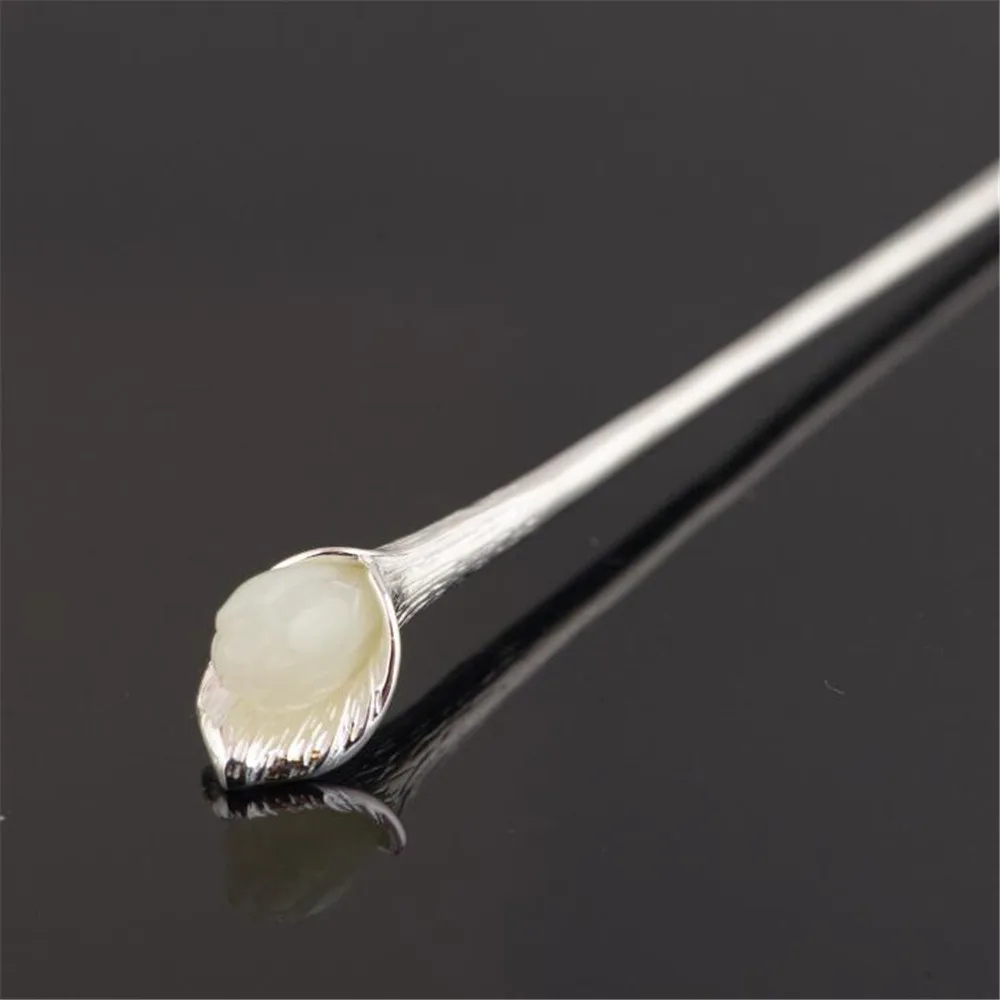 Украшение для волос оптом из тайского серебра 925 пробы античное украшение белого