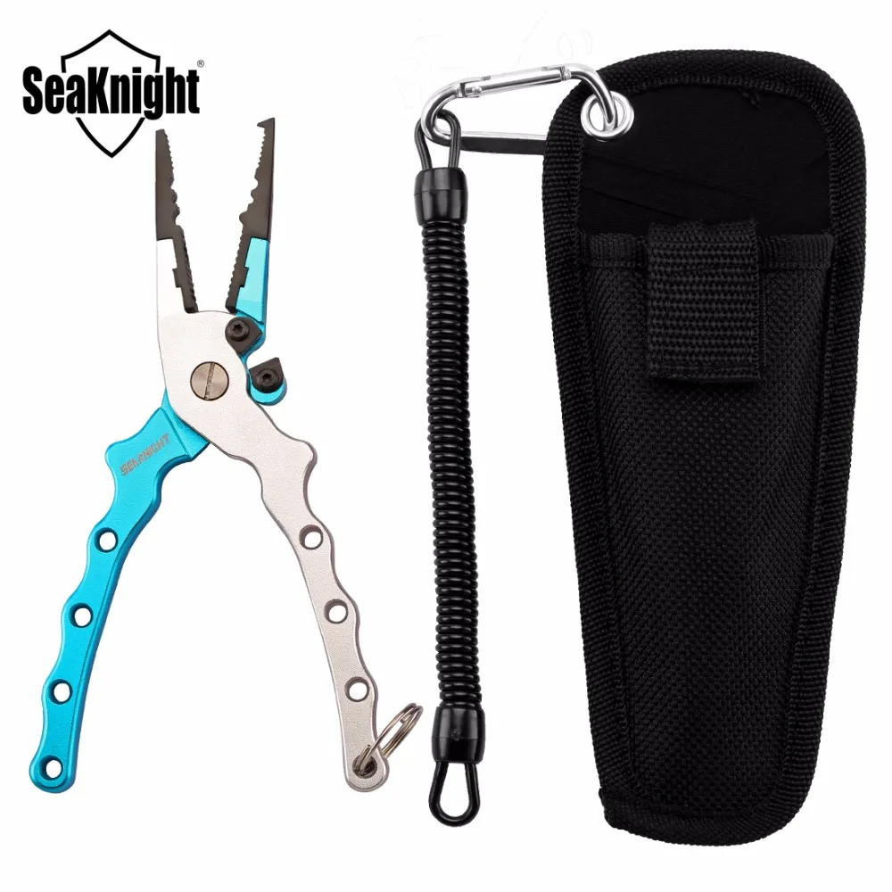 Seaknight SK004 рыболовные плоскогубцы из алюминиевого сплава + веревка для удержания 80