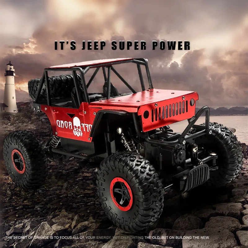 1:16 RC автомобиль 4WD рок сканеры 4x4 вождения автомобиля Двойной Мотор привод Bigfoot