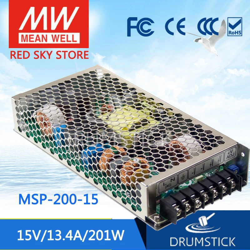 

prosperity MEAN WELL MSP-200-15 15V 13.4A meanwell MSP-200 15V 201W Single Output Medical Type Power Supply