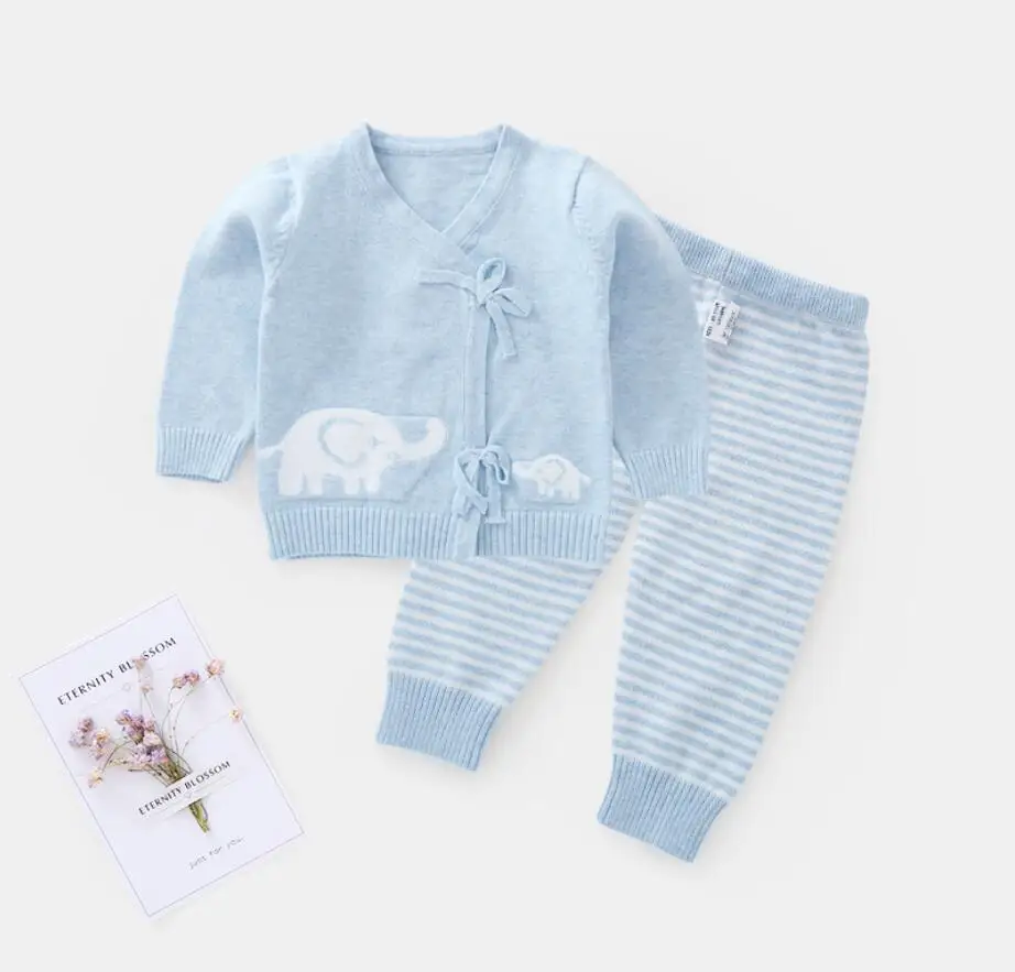 2 шт./компл. весенне-осенняя одежда унисекс для маленьких мальчиков и девочек