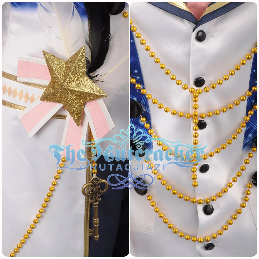 IDOLiSH7 триггер белый специальный день Kujo Tenn Косплей Костюм на заказ крутая