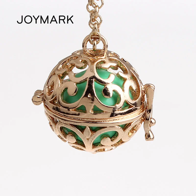 JOYMARK винтажный узор медная пустотелая клетка Мексиканский колокольчик Волшебная