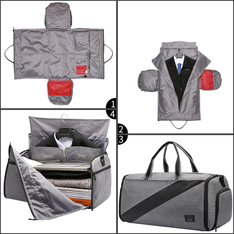 

Travel Clothes Storage Bag Suit Cover Garment Coat Case Multifunction Men Casual Shoes Cosmetic Handbag Organizer Accessories