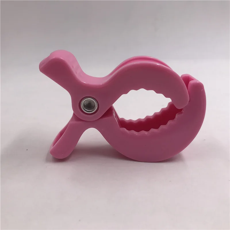 Pink Детская коляска одеяло москитные сетки зажимы для малышей многофункциональная коляска аксессуары Младенцы пластиковые молярные игрушки ребенок застежка для коляски - Цвет: Pink