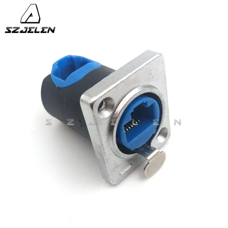 RJ45 Панель разъем 90 градусов локоть (женский) передача сигнала разъем|connector socket|socket