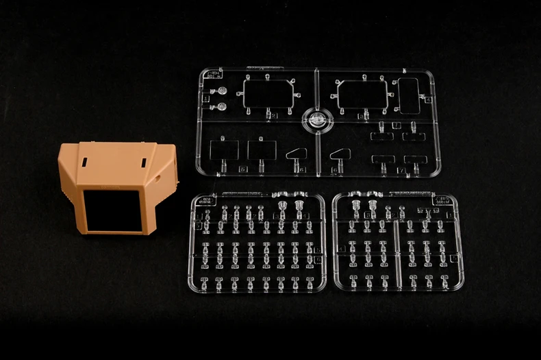 1/35 M1070 сверхмощный транспортный автомобиль и M1000 полуприцеп пластиковая Сборная модель без оригинальной коробки 85502