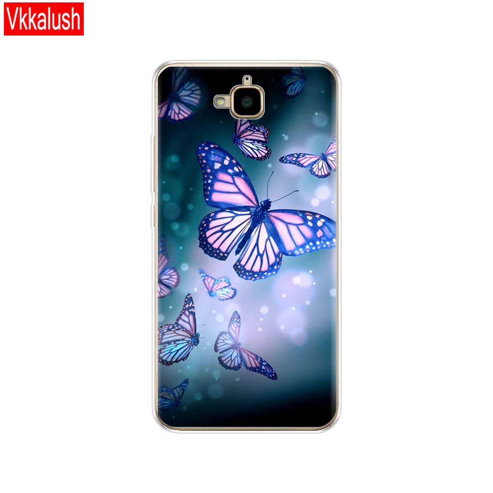 80182 Чехол для Huawei Honor 4C Pro, чехол Honor 4C Pro, мягкий силиконовый милый чехол для Huawei Y6 Pro, чехол TIT-L01 телефона TIT-TL00 - Цвет: 80182