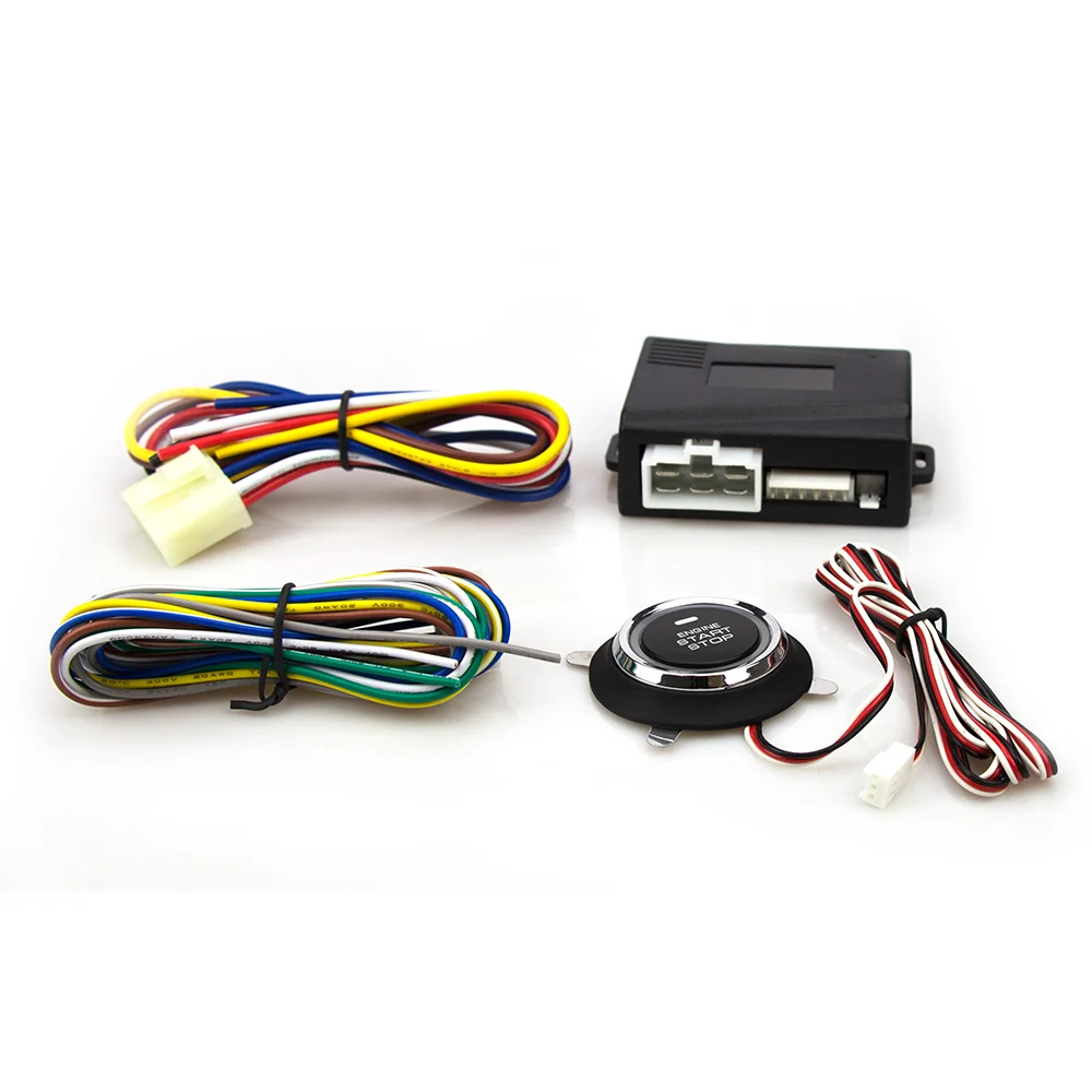 Автомобильная сигнализация Eunavi с кнопкой запуска и транспондерной