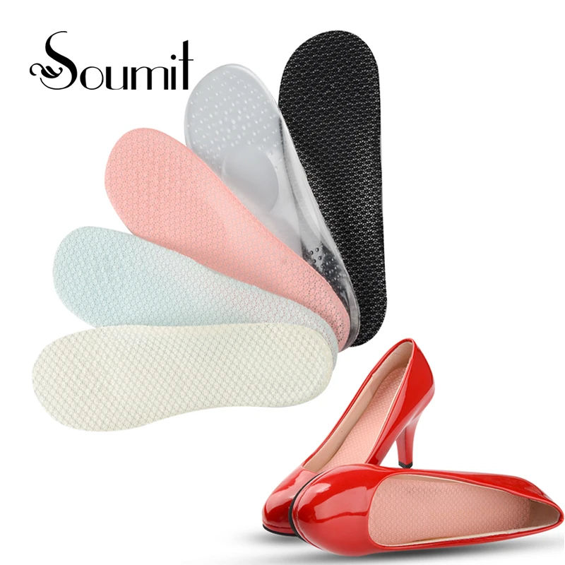 

Silicone 3/4 length Insole for Women High Heels Arch Support Shoes Pad Foot Care Orthopedic Pad Insert Invisible Massage Cushion