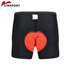 Велосипедные шорты с поролоновой подкладкой, велосипедное нижнее белье, противоударное Велосипедное нижнее белье для мужчин, компрессионная женская спортивная одежда