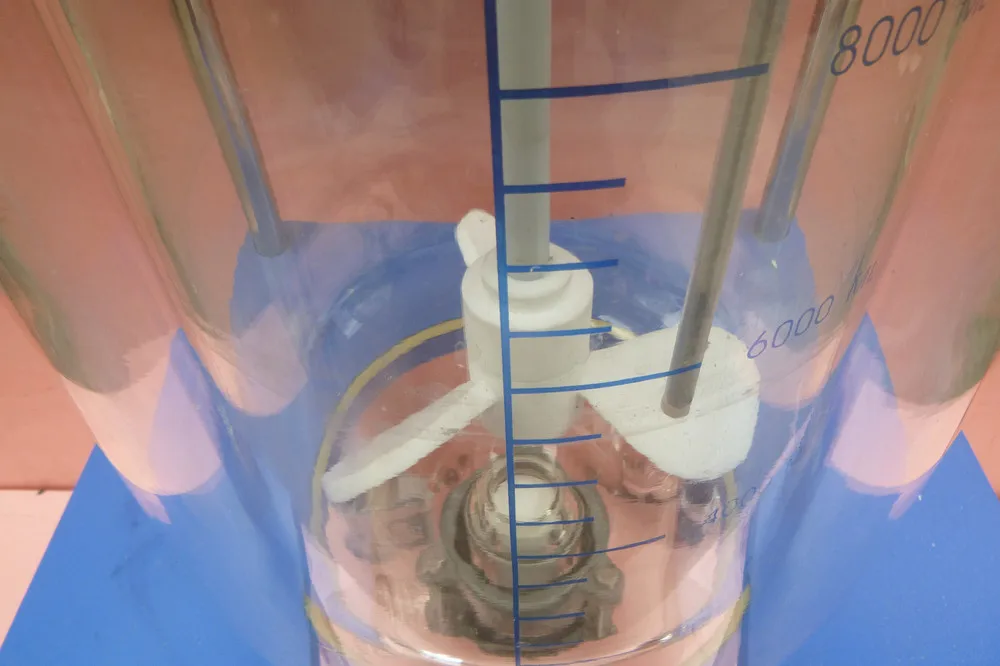 20 л взрывозащищенный стеклянный реактор реакционный сосуд бак|reactor vessel|tank glass |