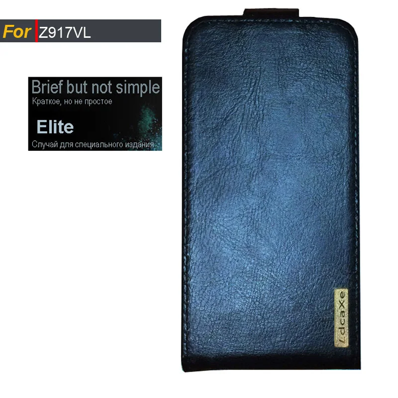 Новый телефон чехол для ZTE zmax Champ LTE Z917VL Роскошные Флип Качество Искусственная
