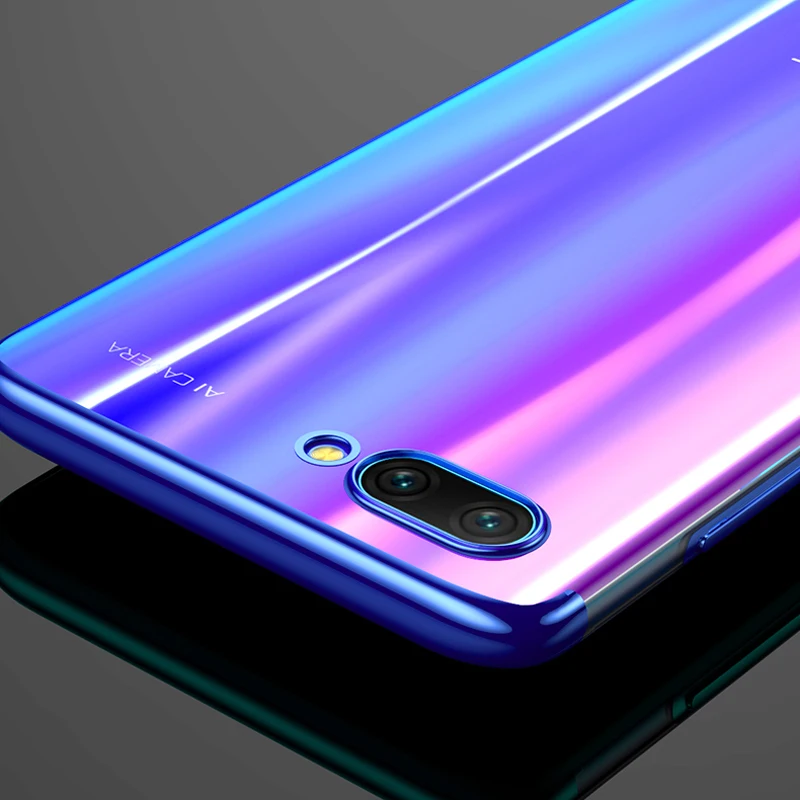 Чехол для huawei honor 10 чехол Lite Ультратонкий Мягкий ТПУ силиконовый задней крышки Note