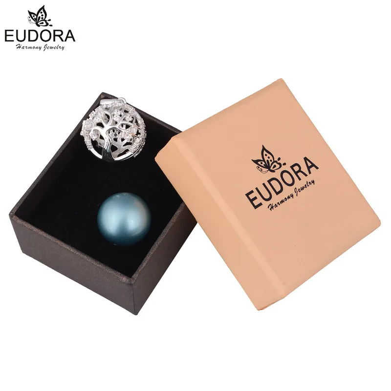 Кулон с кулоном из фианита Eudora 20 мм кристаллом для всей семьи|harmony bola|pregnancy jewelrylocket