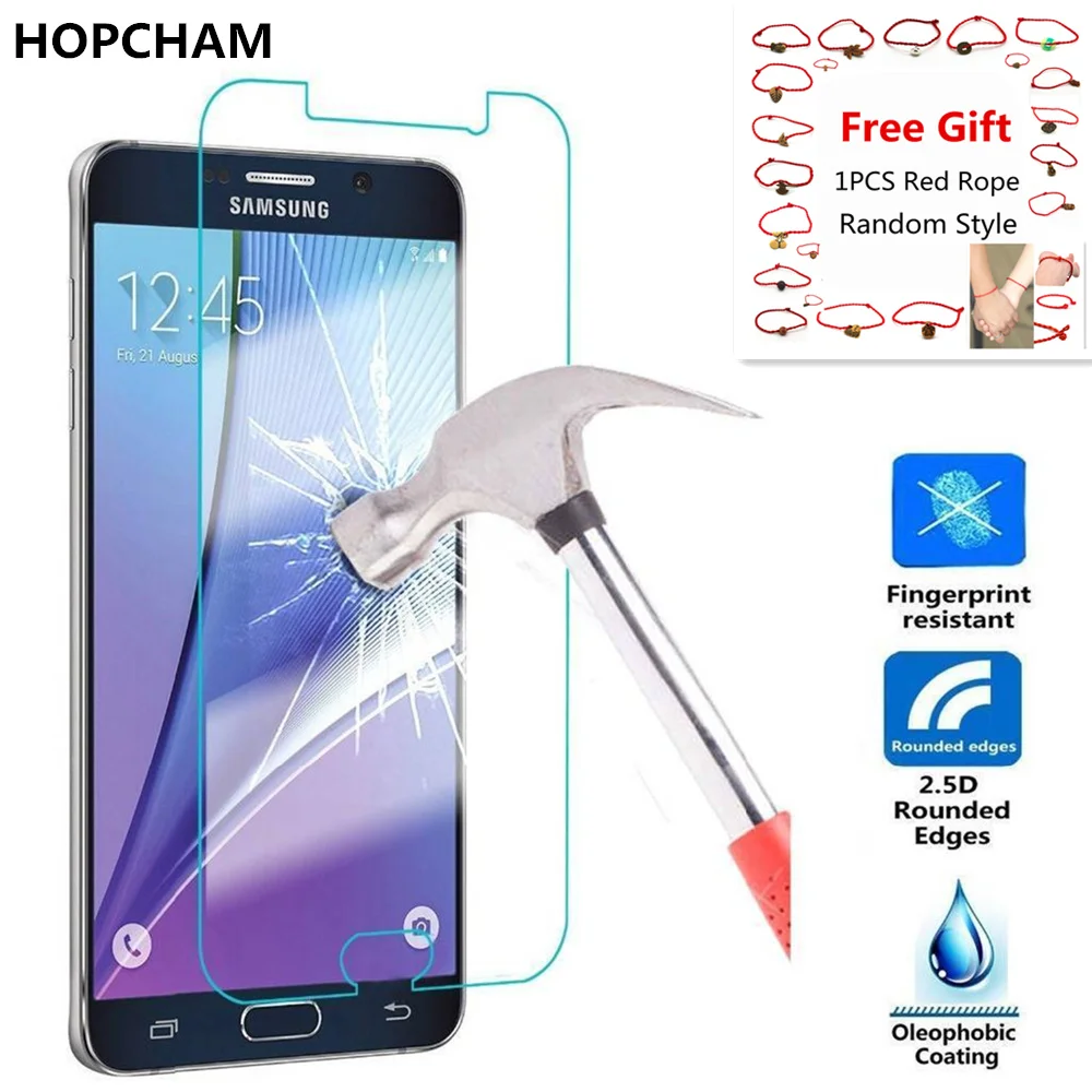 HOPCHAM 9H Защита экрана для Samsung Galaxy A5 2017 A520 закаленное стекло A520F SM 2.5D стекло|Защитные