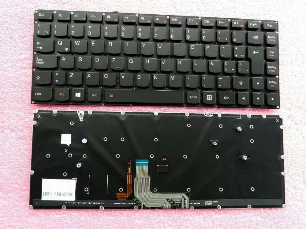 Новая клавиатура для Lenovo Yoga 4 Pro 900 13ISK 13ISK2 США/Великобритания/Бельгия/Латинский
