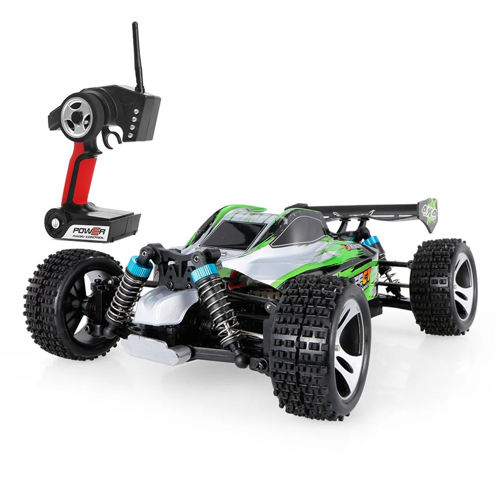 Wltoys A959 A RC внедорожный автомобиль багги 1/18 Масштаб 2 4G 4WD Электрический RTR монстр