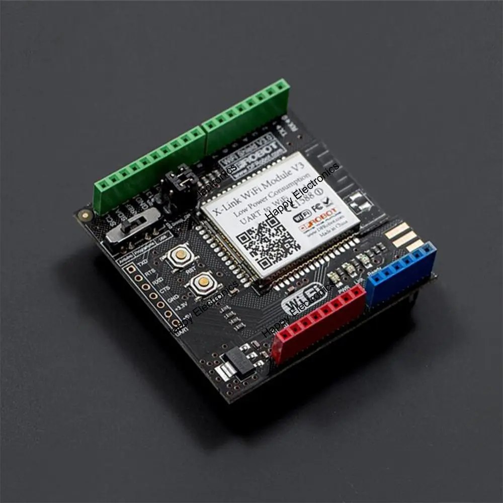 DFRobot WiFi Щит Модуль V3 с PCB антенной 5 в 802.11b/g/n 2 4 ~ 497G 54 Мбит/с поддерживает AP и STA