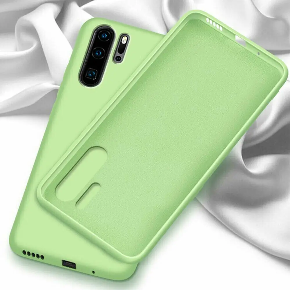 Green Чехол для samsung 10 M20 A30 A40 A50 A70 S10 рlus Lite S8 S9 плюс mliquid Мягкий силиконовый чехол противоударные телефонные чехлы Coque - Цвет: Green