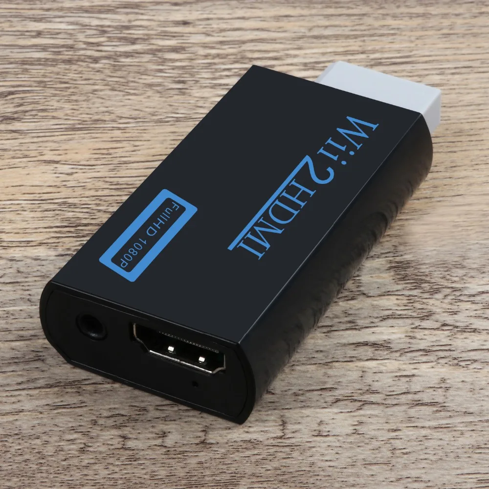 Amkle wii в HDMI адаптер конвертер Поддержка 720P 1080P FullHD с 3,5 мм аудио разъем wii 2HDMI адаптер для HDTV