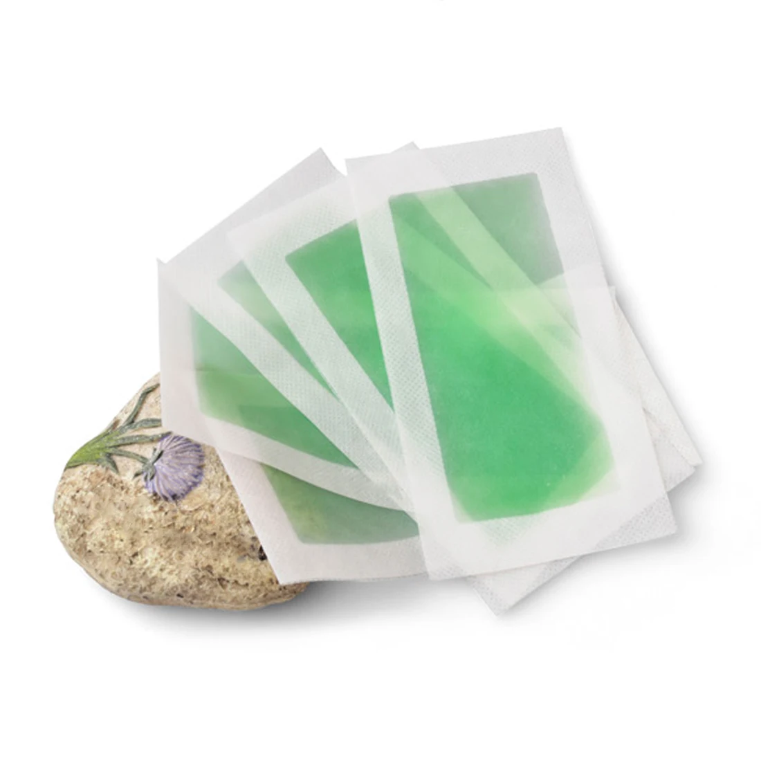 Новинка 10 шт. 5 листов зеленая лента для удаления волос двусторонняя холодная