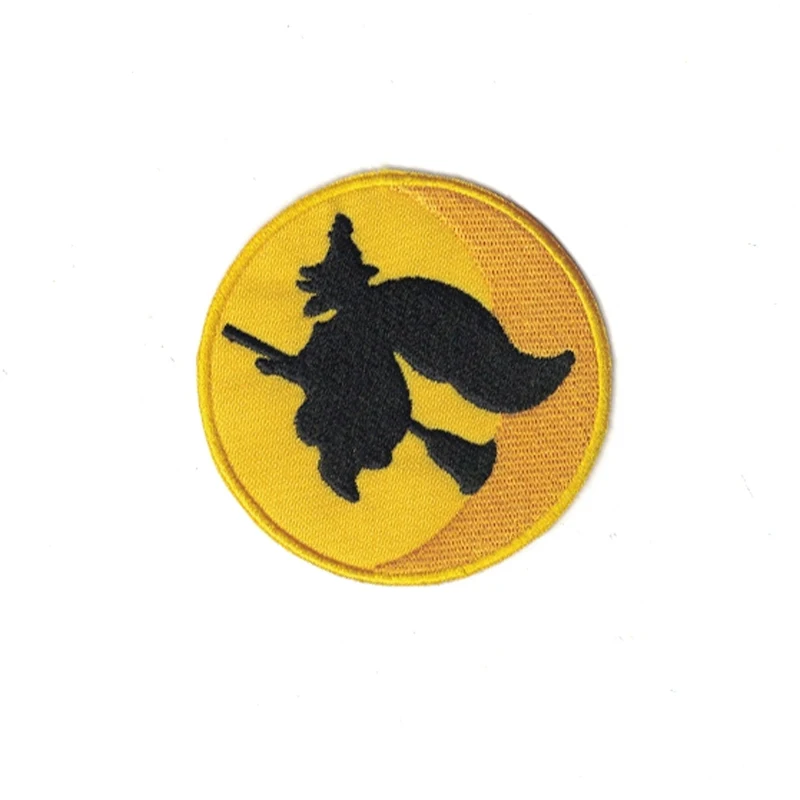 Забавные нашивки на Хэллоуин для одежды 10 шт. вышитые детей аппликация глажки