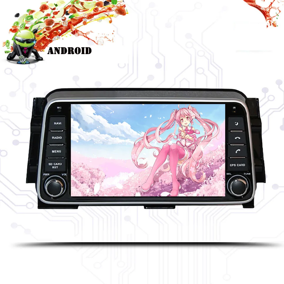 8 &quotHD Android 10.0Car DVD для NISSAN Kicks 2014 /Micra 2017 2018 стерео радио GPS Навигация Аудио Видео