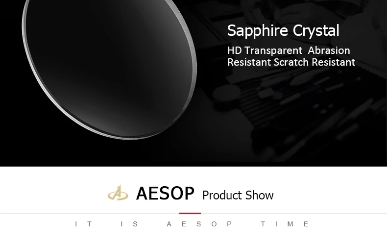 AESOP Moon Phase часы для мужчин автоматические механические часы модные золотые наручные часы Мужские часы Relogio Masculino
