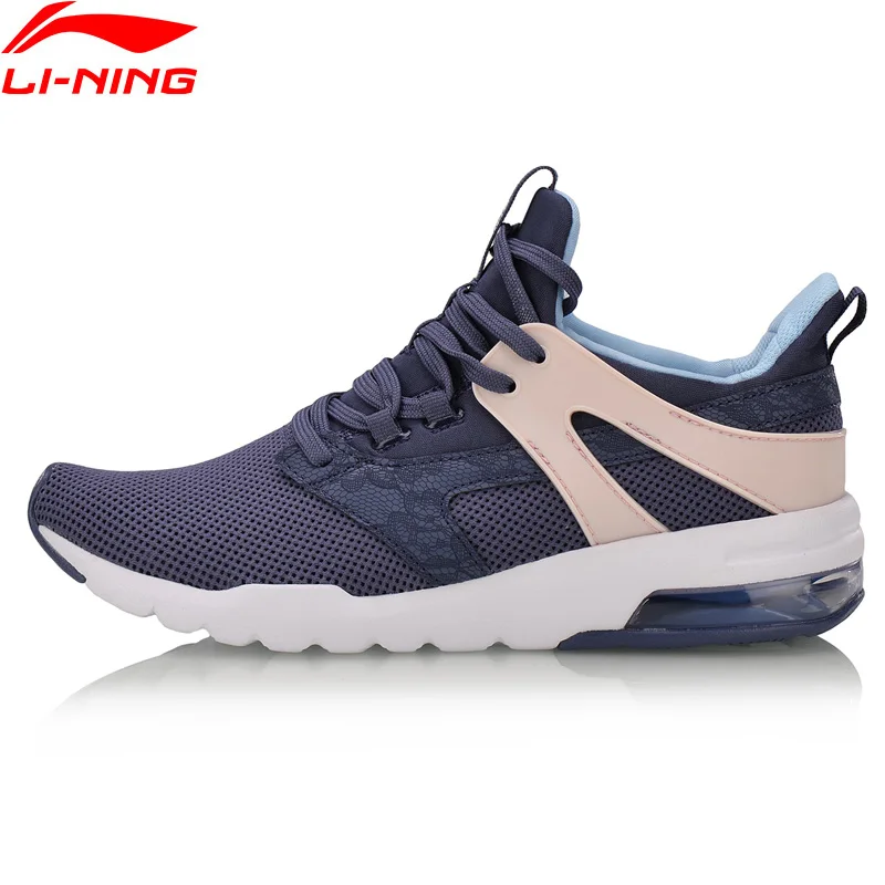 Li-Ning/Женская Классическая обувь с пузырьками и подкладом из ТПУ; спортивная обувь с подкладом; удобные кроссовки; AGCN006 SJFM18