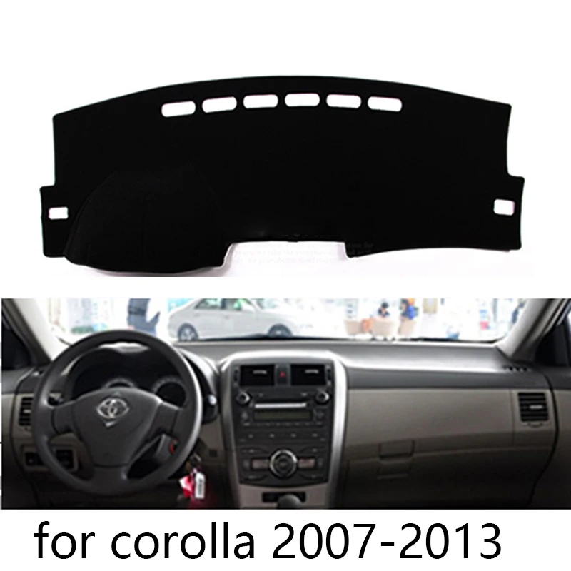 for Toyota Corolla Axio 2007-2013 dashboard mat Protective pad Shade Cushion Pad interior sticker car styling accessories | Автомобили и