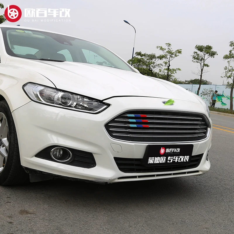 Abs хром в сети чтобы изменить декоративные цветные наклейки для Ford Mondeo 2013 2014 2015 2016