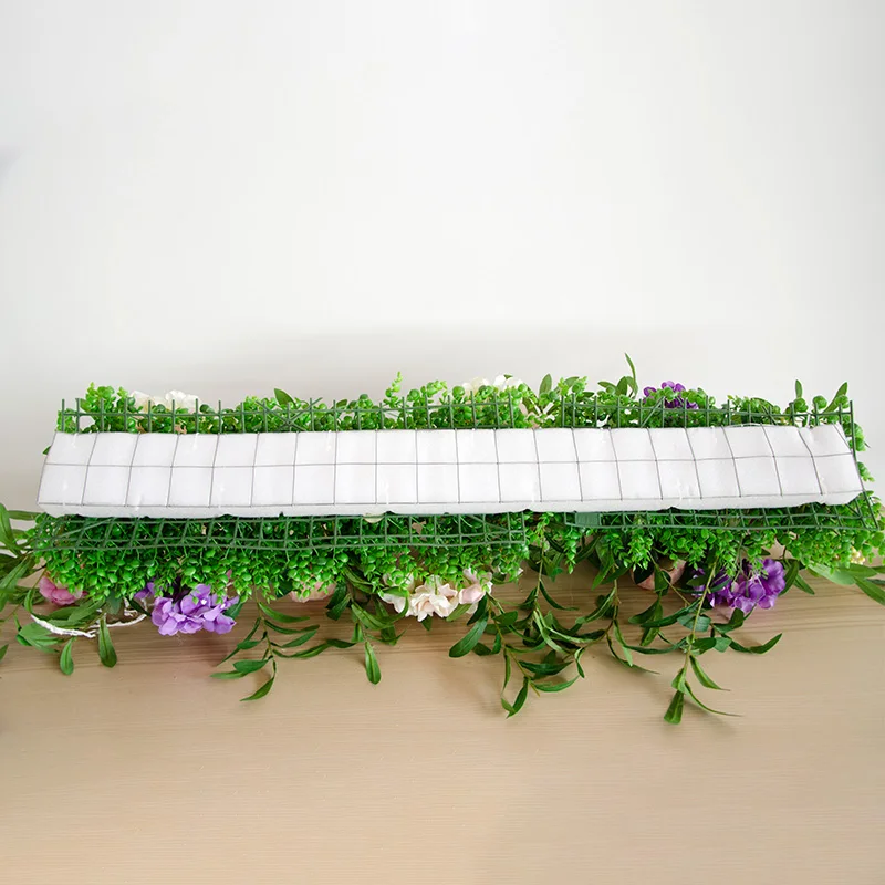 Индивидуальные DIY свадебные арки фон Дорога ведущий ряд цветов Искусственный