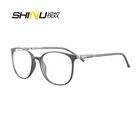SHINU женские очки прогрессивные Мультифокальные очки для чтения оправа для пресбиопических очков для чтения почти дальний минус вверх