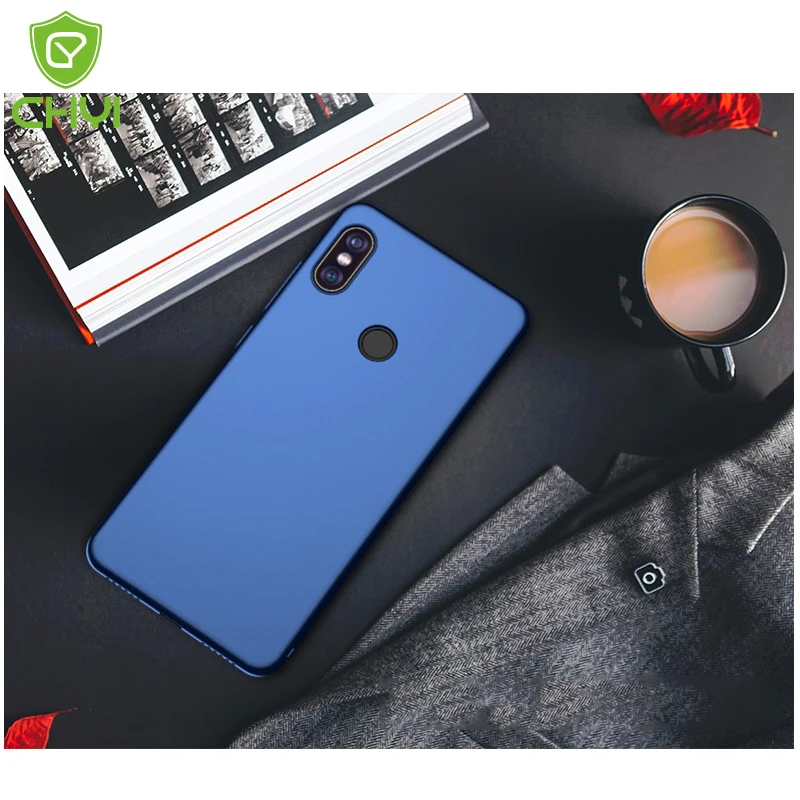 CHYI Back cover For Xiaomi Mi A1 A2 Case Mix 2 2s 6 5s 6X Full Protection PC back shell Anti fingerprints xiaomi mi8 |