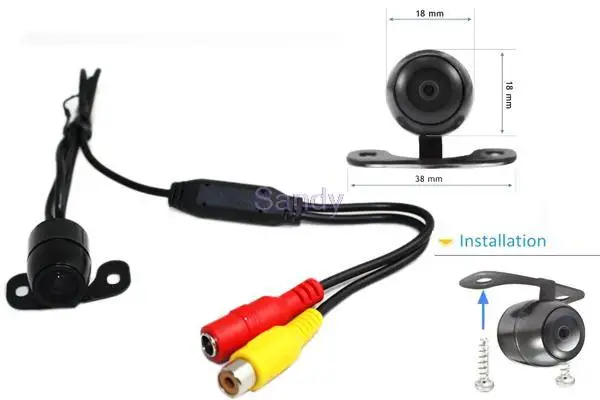 Складной цветной ЖК дисплей 4 3 дюйма автомобильный качественный монитор заднего