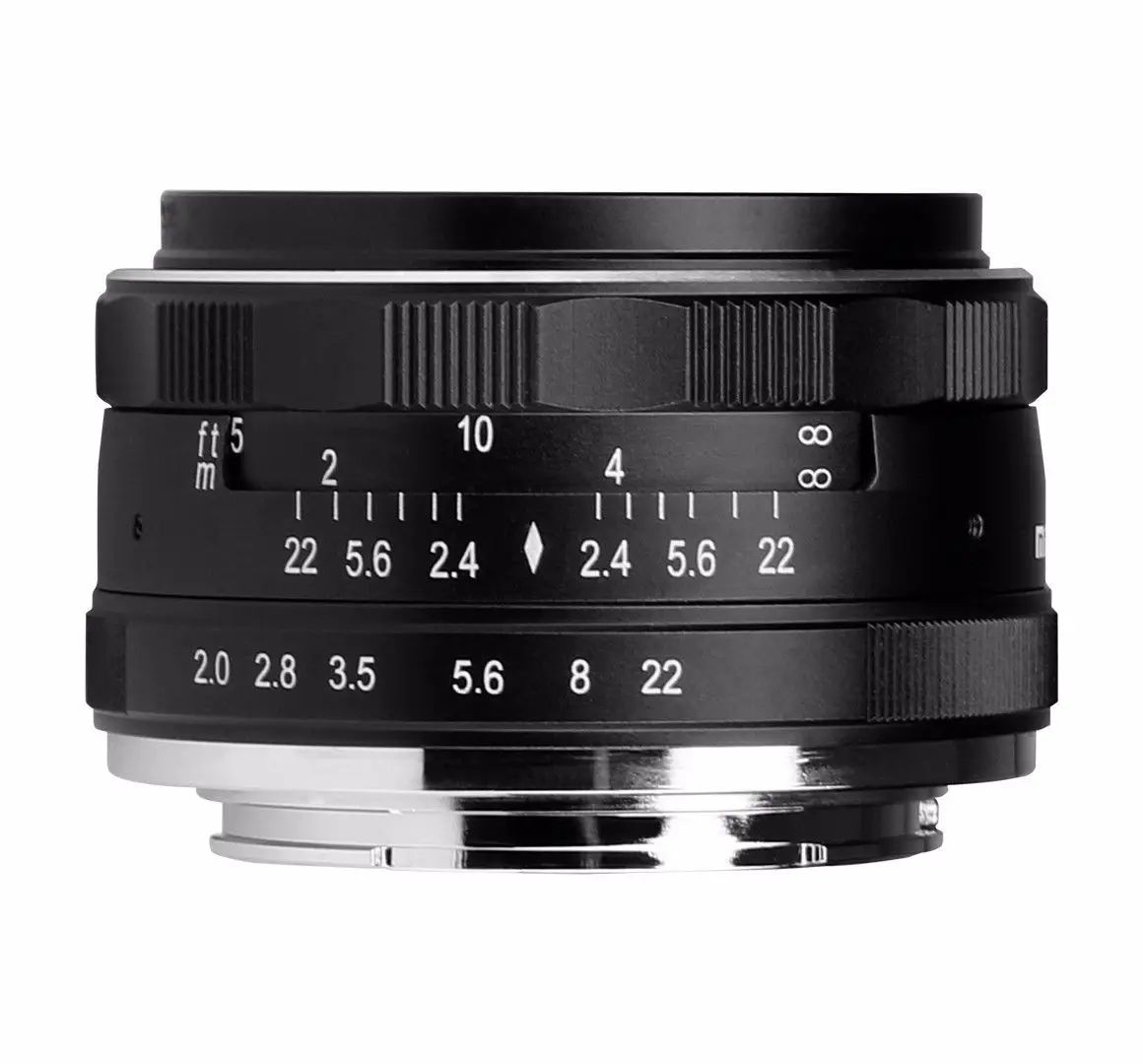 50 мм F2.0 диафрагмой и ручной фокусировкой APS-C для Canon EOSM M2 M3 m10 камера