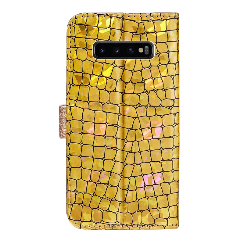 Блестящий кожаный чехол для Samsung J3 J4 J5 J6 S10E 5G S9 S8 S7Edge S6 Plus 2018 2017 модный мраморный