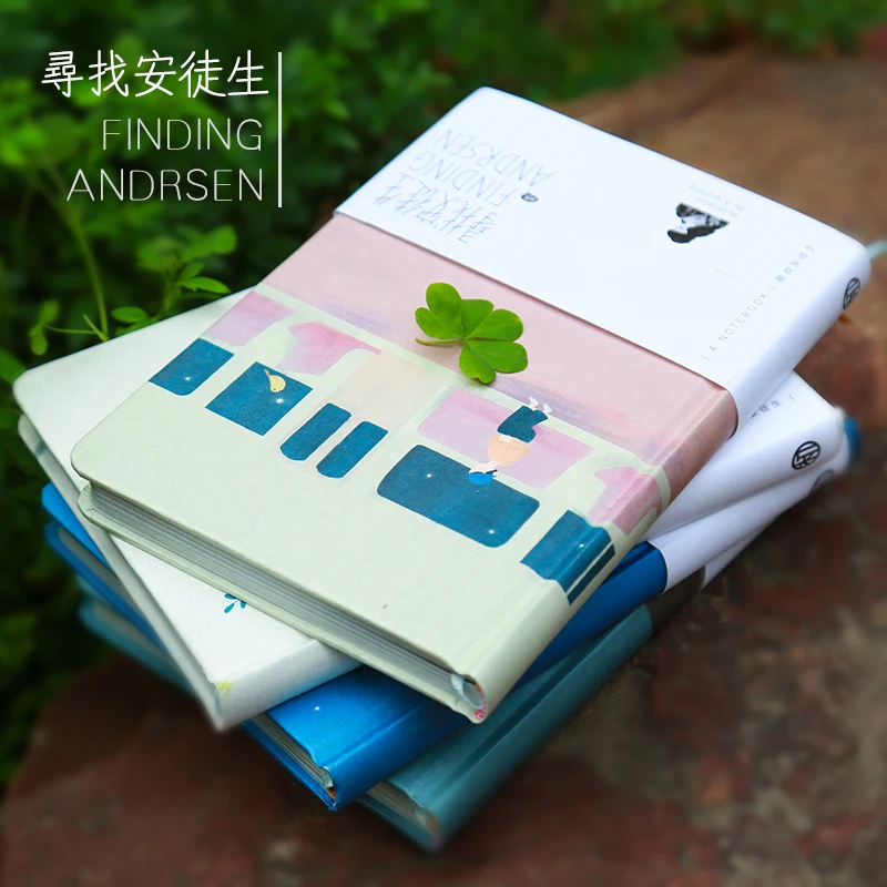 

OUR-STORY-BEGINS Find Andersen Series Notebook A5 Cover Full Color Hard Page Illustrator Notebook Notepad Diary 1PCS