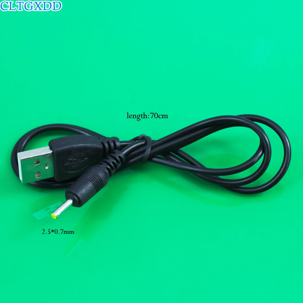 Адаптер питания cltgxdd штекер USB для преобразования в 2 5*0 7 мм/постоянный ток черный