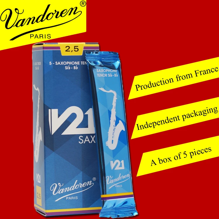 Франция Vandoren V21 tenor saxphone reed может запросить подлинность sax reeds|reed sax|reed tenorvandoren reeds |