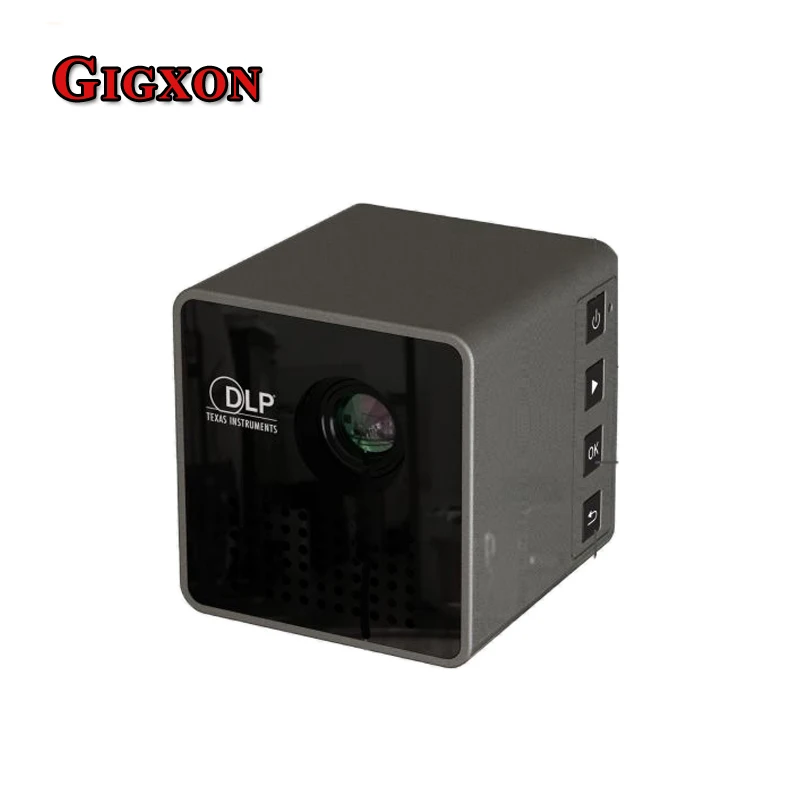 Gigxon G1 DLP проектор Full HD 1080 P светодиодный UNIC Мини пико proyector лучший домашний
