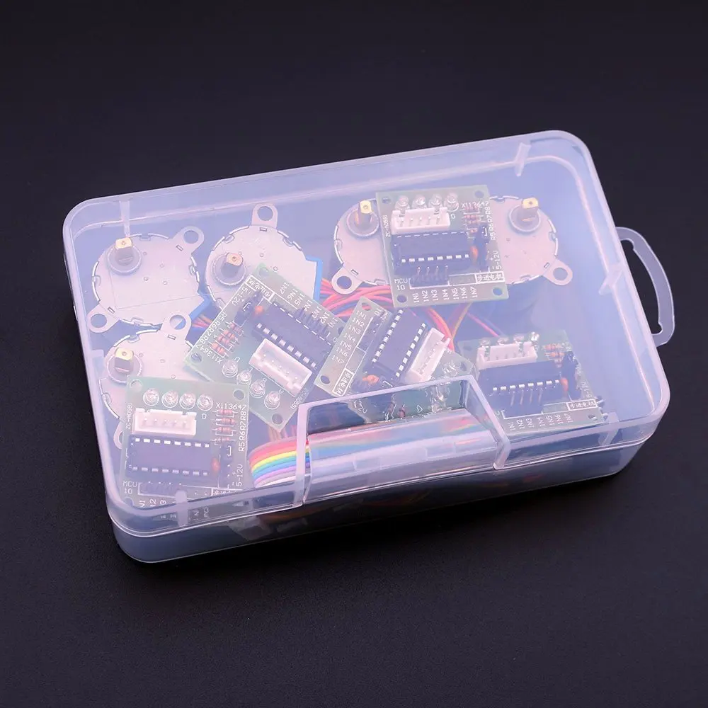 5 комплектов шаговый двигатель 28BYJ 48 ULN2003 В + плата драйвера для Arduino|motor driver board|motor