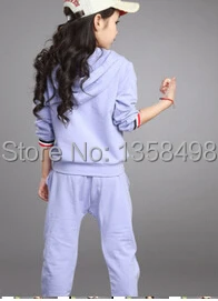 New free shipping hot selling Zhongshan University Tong suit girls track | Мать и ребенок