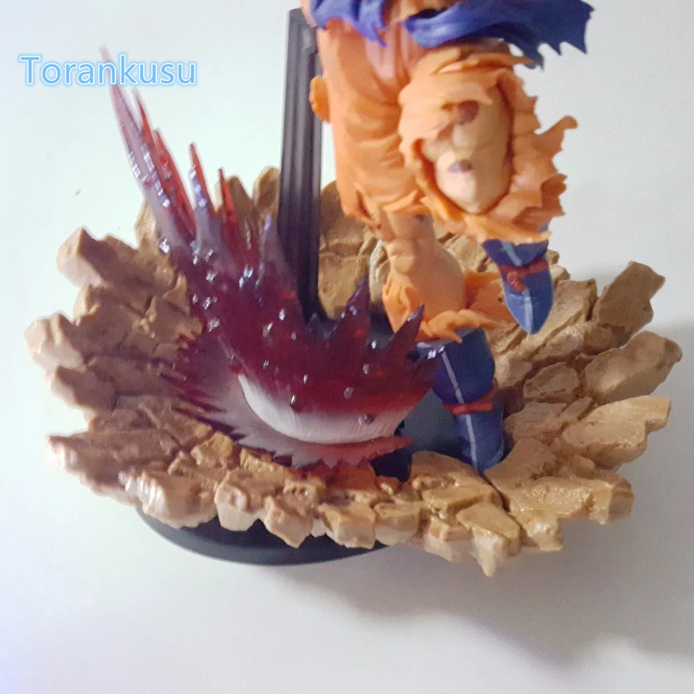 Dragon Ball Z Сон Гоку фигурку Budoukai 5 камехамеха Светодиодный светильник DIY Дисплей